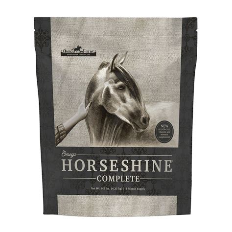 omega horseshine canada|omega complete horse supplement.